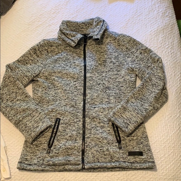 Gray Calvin Klein Zip Up - Picture 1 of 4